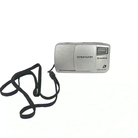 FUJIFILM ENDEAVOR 210IX ZOOM APS FILM CAMERA W/ CASE 22.5–45MM LENS VINTAGE - Picture 5 of 11